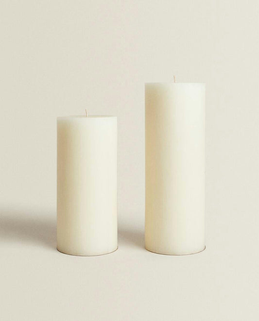 LONG CYLINDRICAL CANDLE