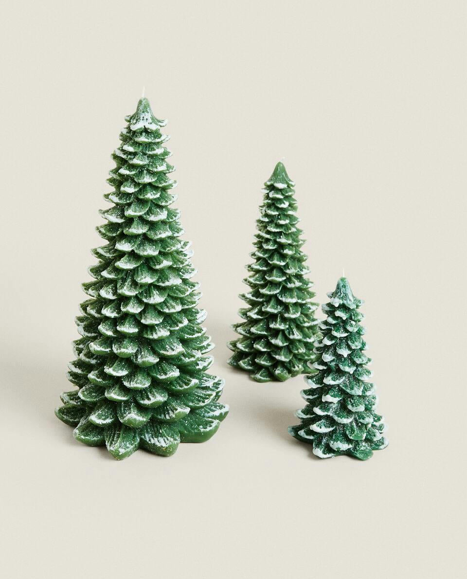 CHRISTMAS TREE DECORATIVE CANDLES