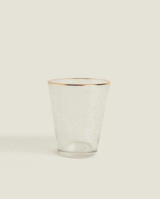 CHRISTMAS TUMBLER WITH BUBBLE RIM