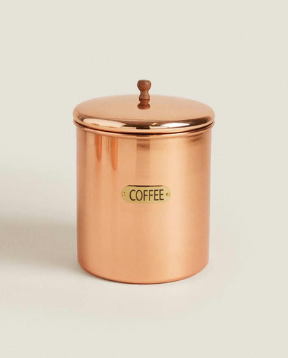 COPPER STORAGE JAR