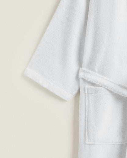 EXTRA SOFT BATHROBE WITH SHAWL COLLAR