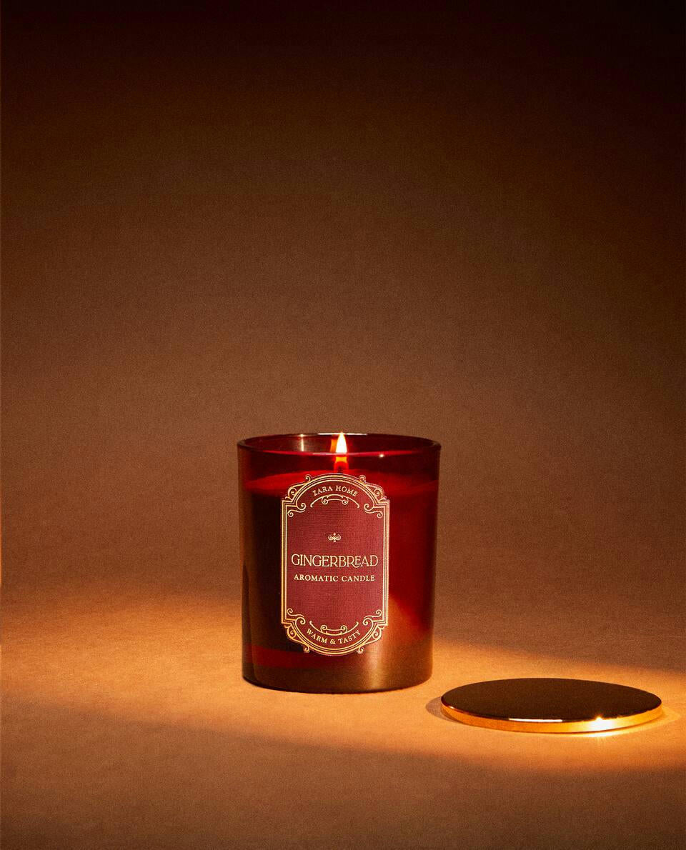 GINGERBREAD SCENTED CANDLES