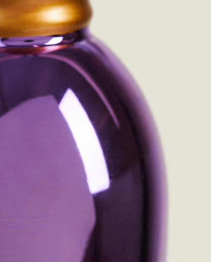 GLASS LIGHT BULB CHRISTMAS DECORATION