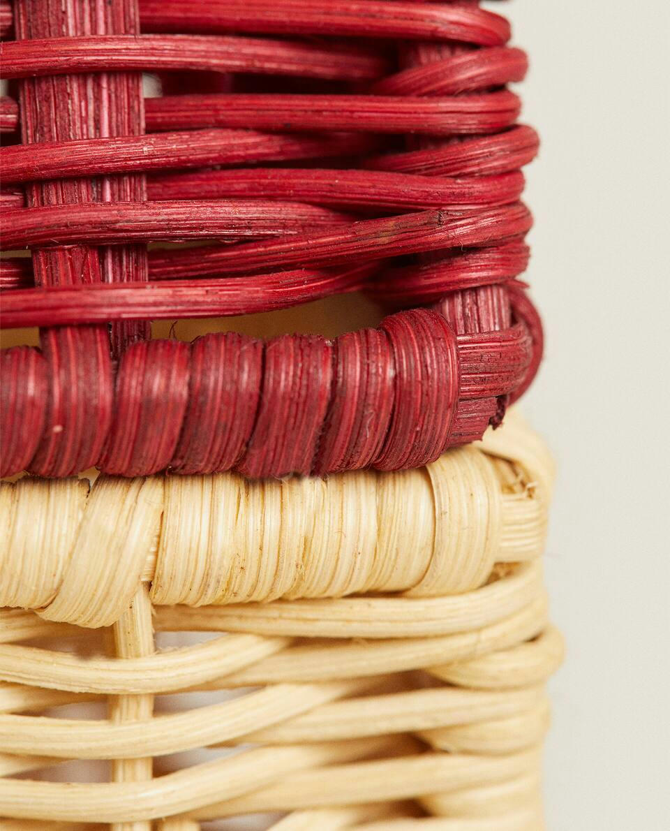 RATTAN CHRISTMAS HOUSE DECORATION