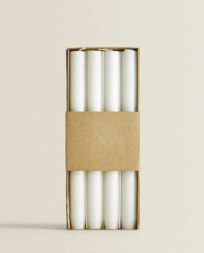 LONG CYLINDRICAL CANDLE (PACK OF 4)