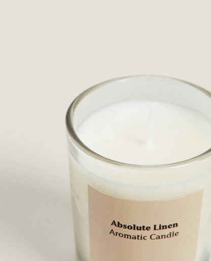 ABSOLUTE LINEN SCENTED CANDLES