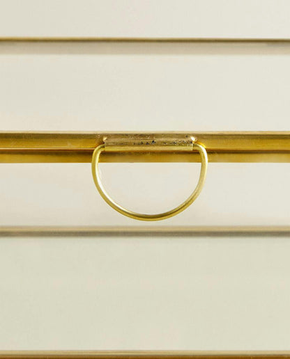 CAJA METAL Y CRISTAL TIMING