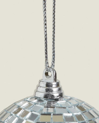CHRISTMAS DISCO BALL DECORATION