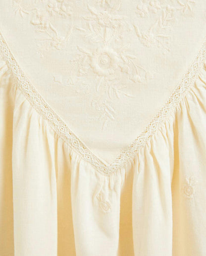 EMBROIDERED NIGHTDRESS
