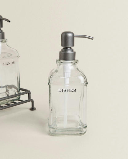 DOUBLE DISPENSER WITH STAND