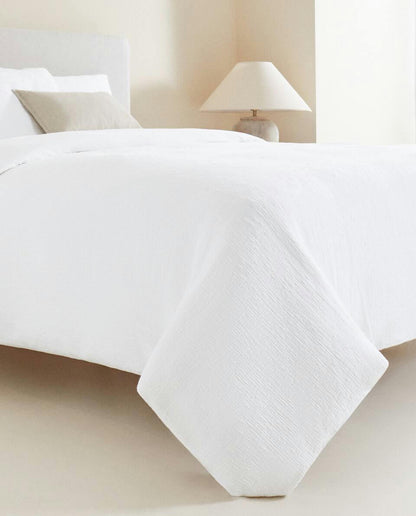 DUVET COVER WITH RAISED BEDSPREAD EFFECT