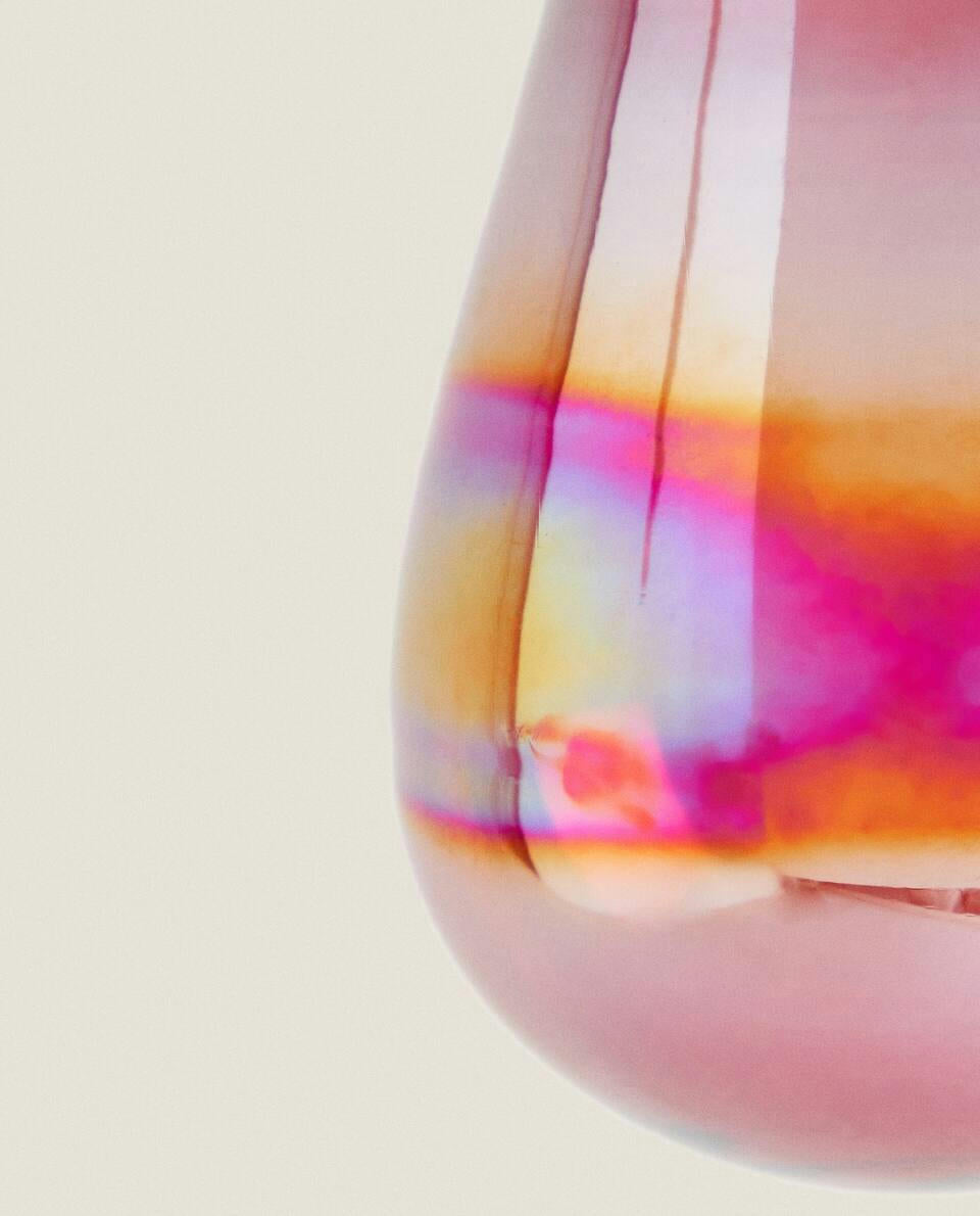 GLASS PEAR CHRISTMAS DECORATION